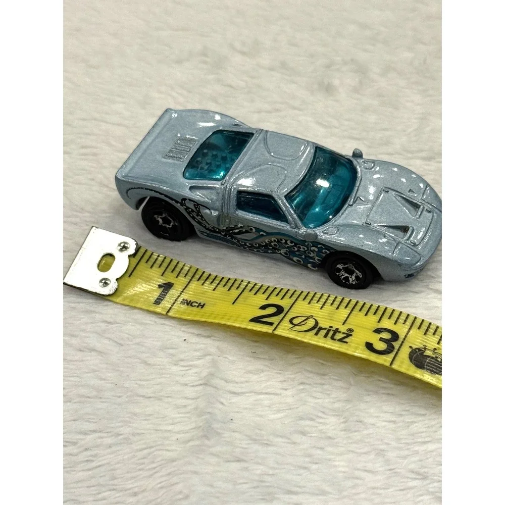 Hot Wheels Ford GT-40 Metallic Blue Octopus Graphics‎ Diecast Car 1999 Thailand